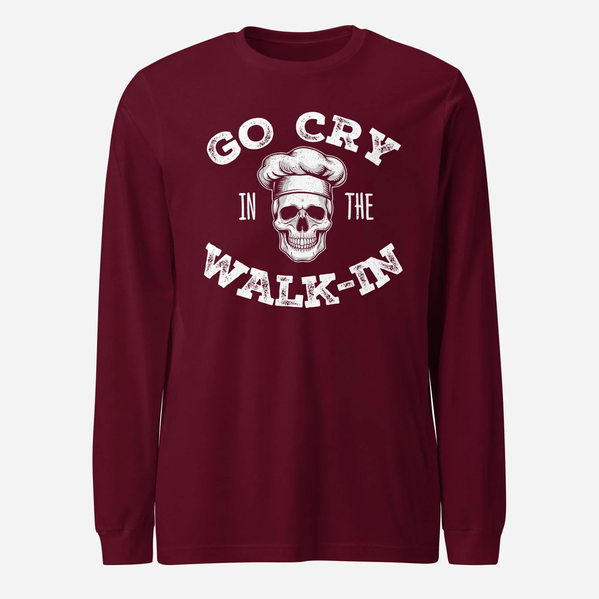 Go Cry in the Walk In Unisex Long Sleeve Tee - Odd Chef