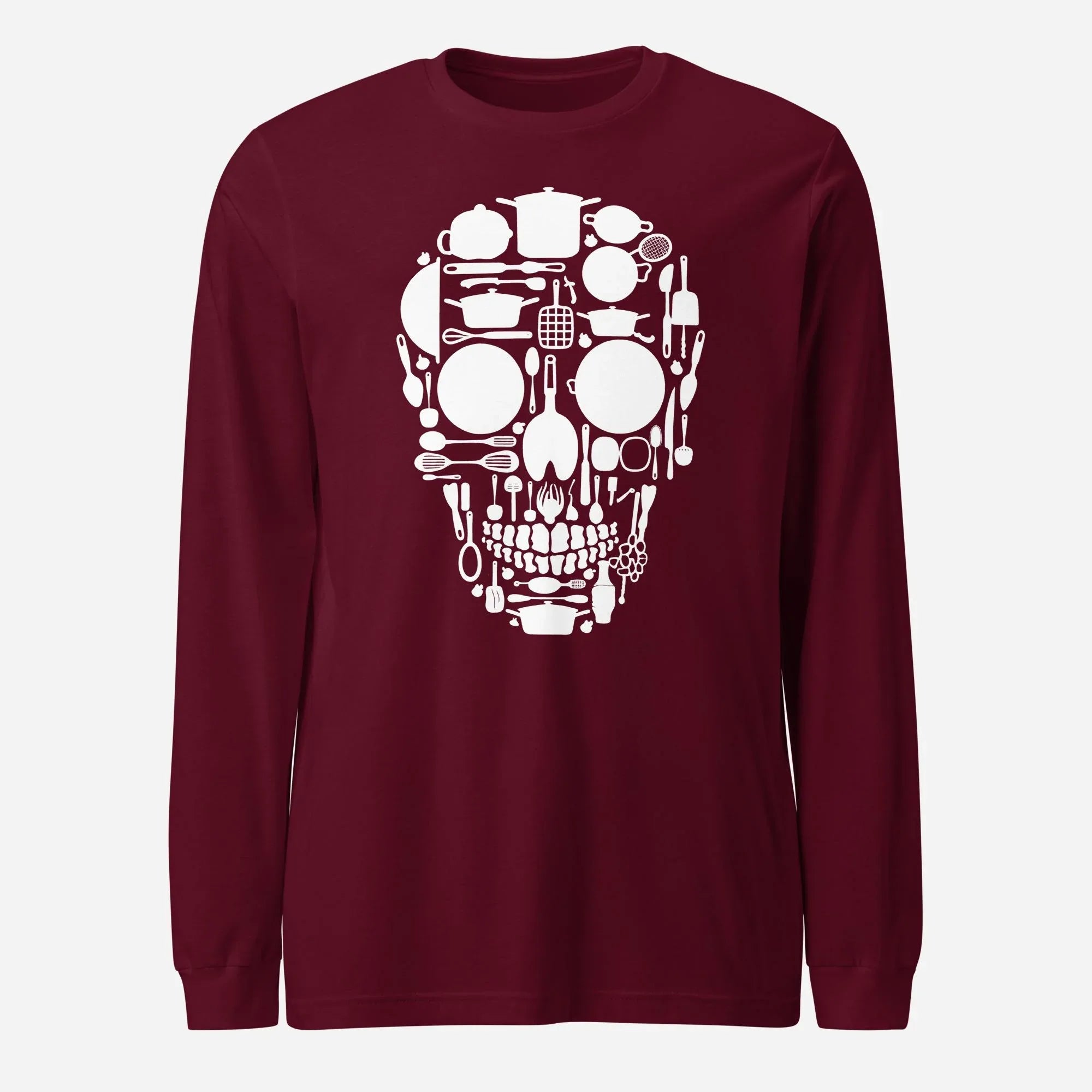Skull Kitchen Unisex Long Sleeve Tee - Odd Chef
