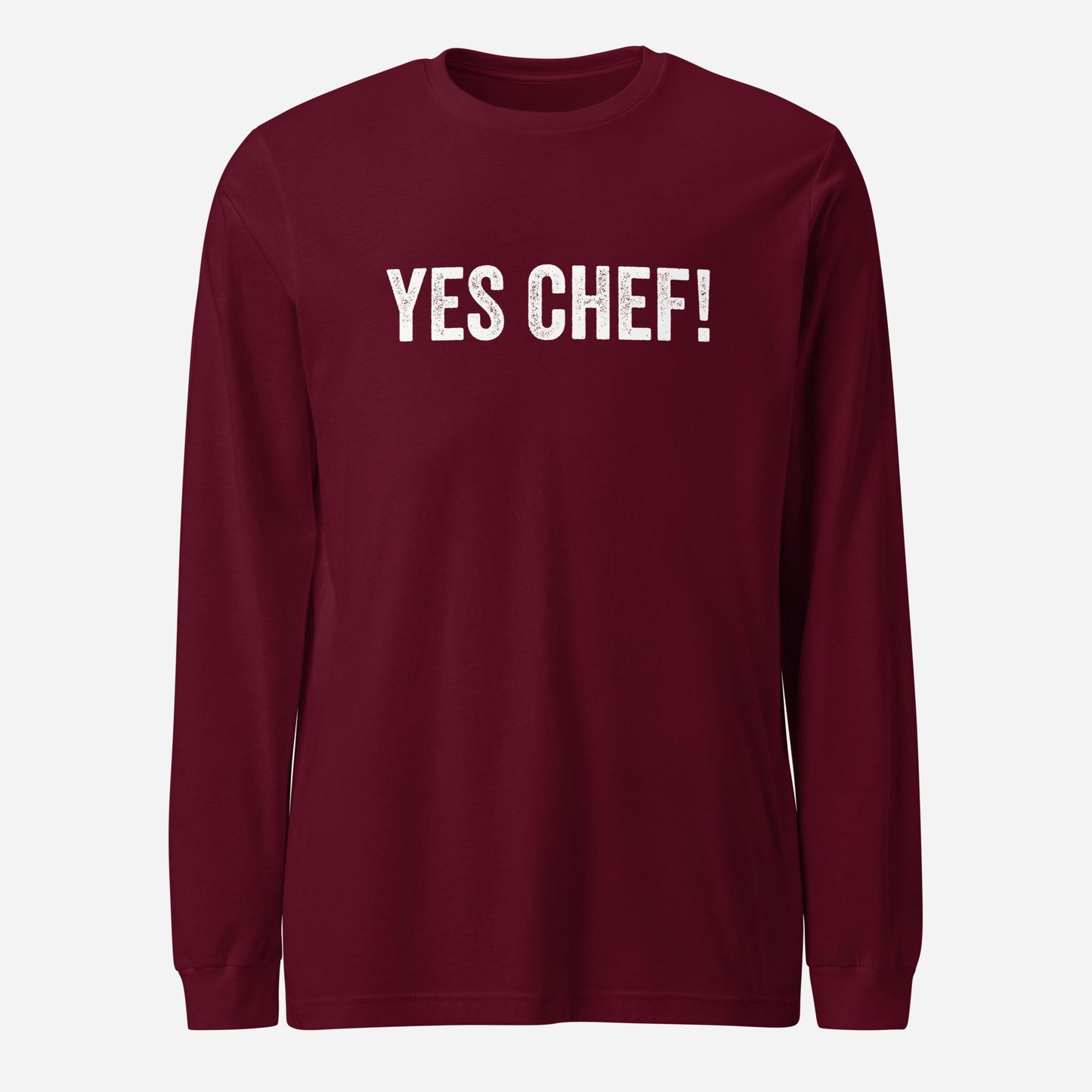 Yes Chef Unisex Long Sleeve Tee