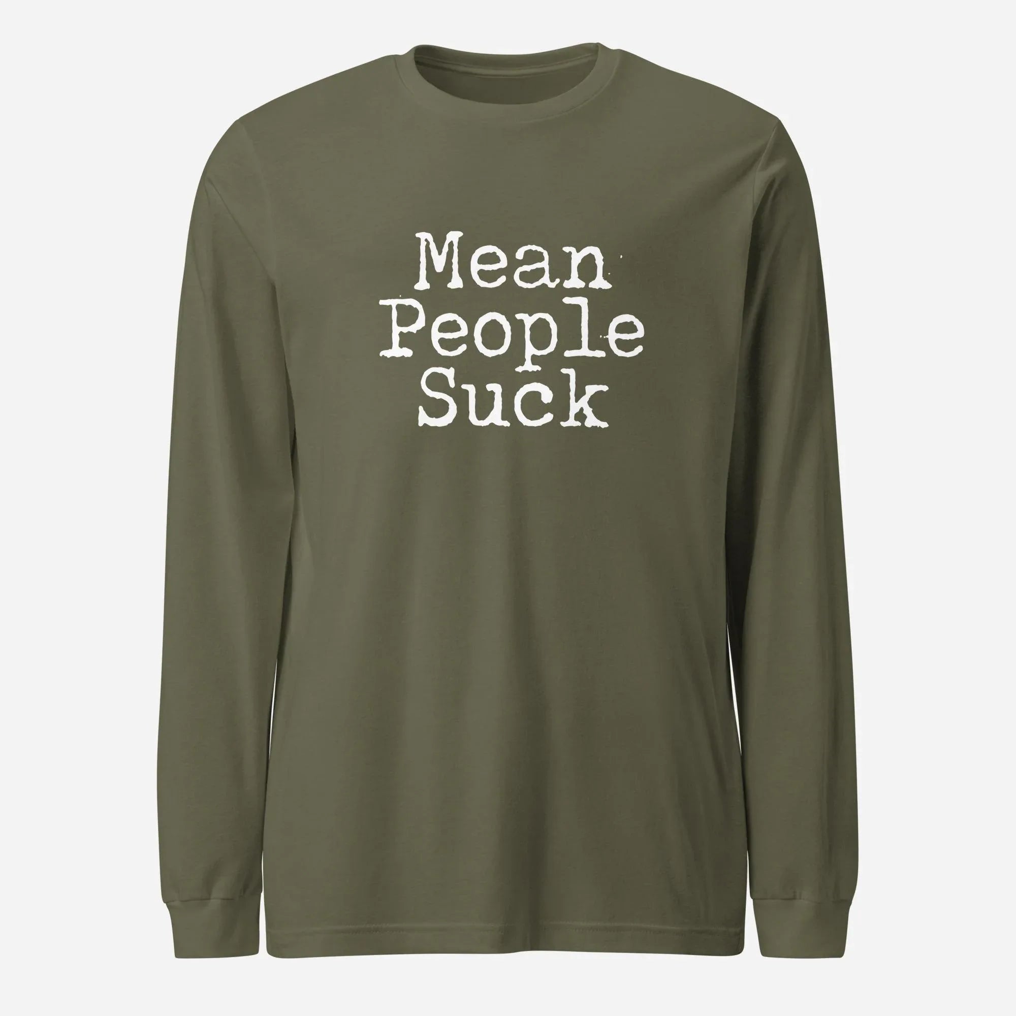 Mean People Suck Unisex Long Sleeve Tee - Odd Chef