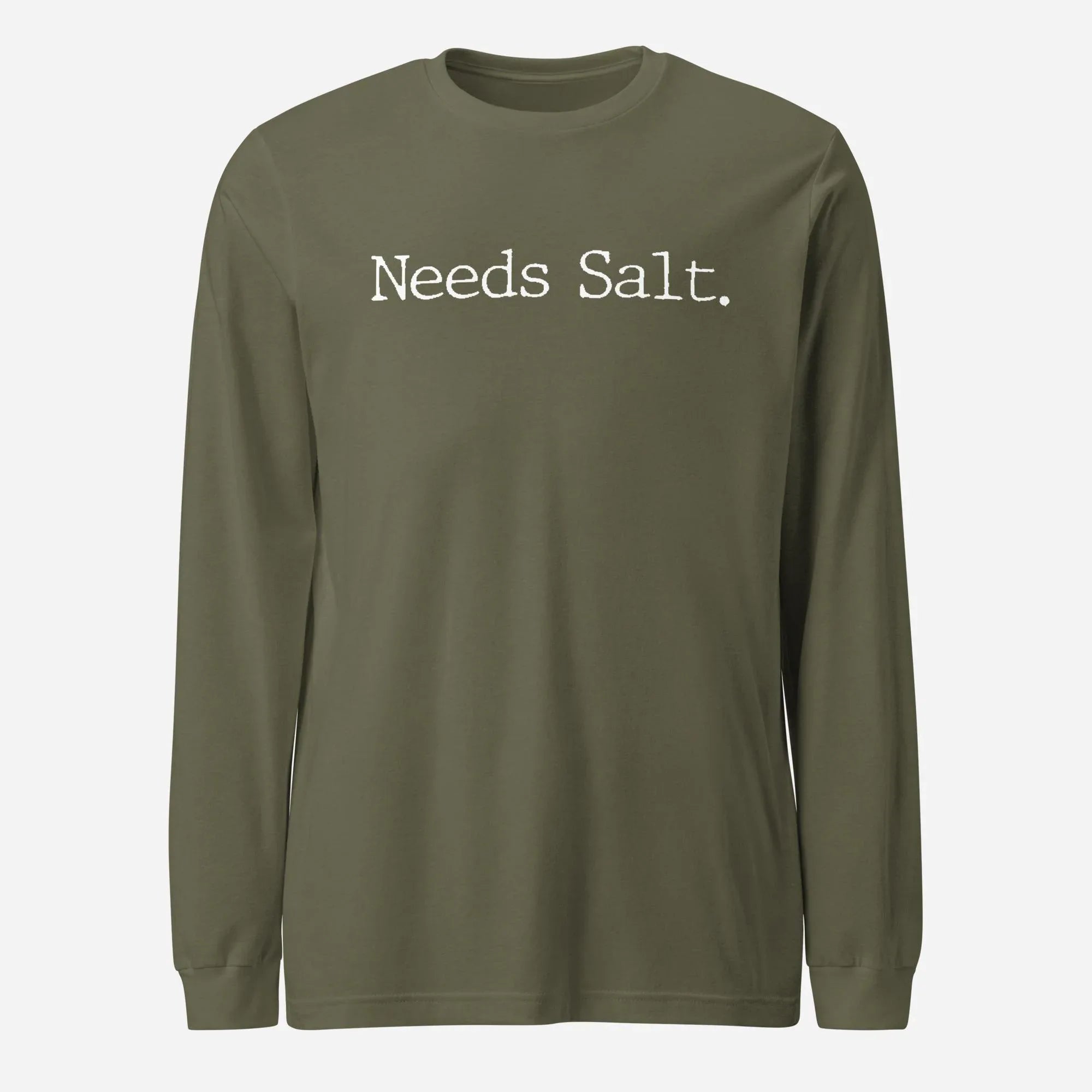 Needs Salt Unisex Long Sleeve Tee - Odd Chef