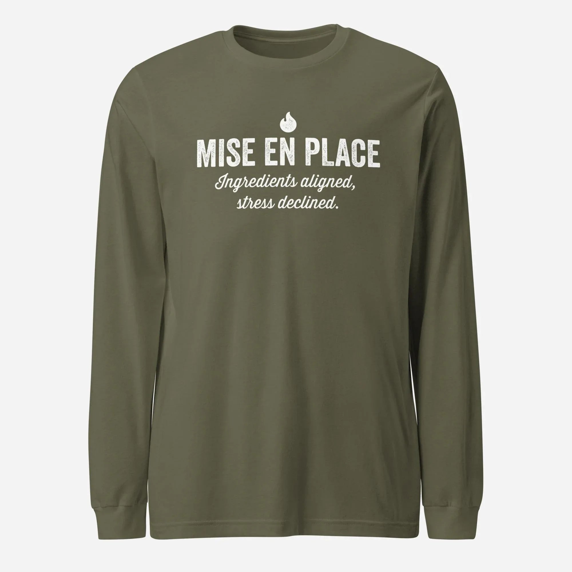 Mise En Place Unisex Long Sleeve Tee - Odd Chef