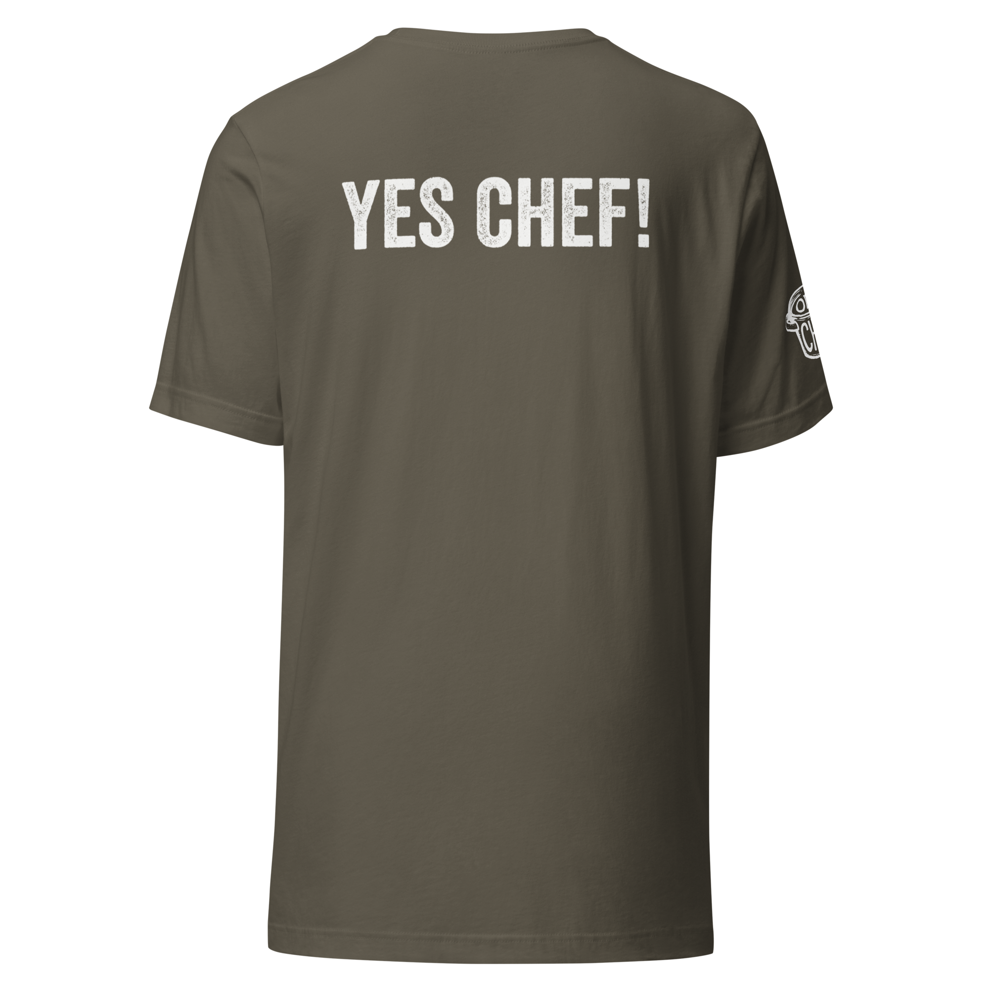 BACKPRINT Yes Chef Unisex Tee