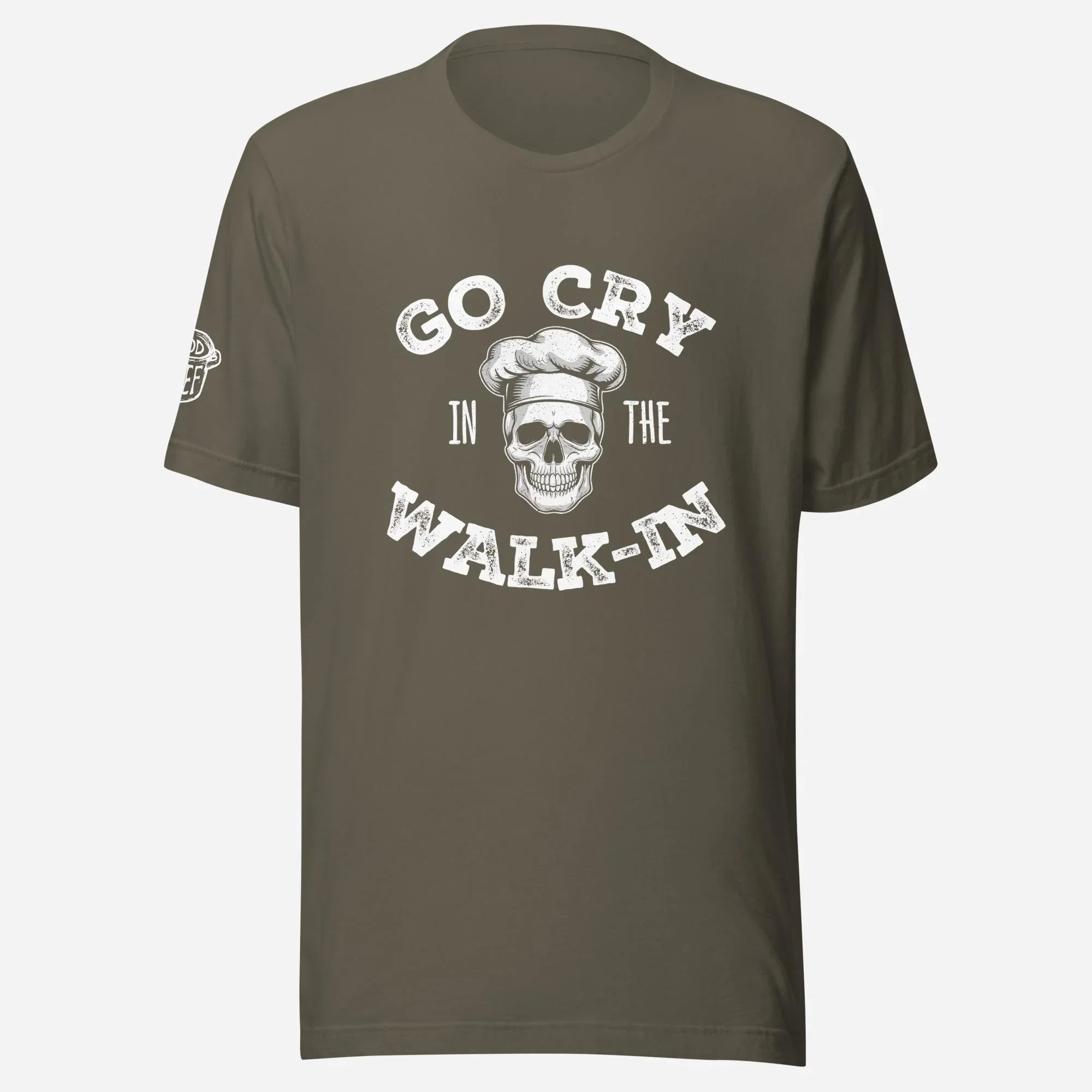 Go Cry in the Walk-In Unisex Tee - Odd Chef