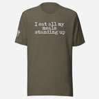I Eat All My Meals Standing Up Unisex Tee - Odd Chef