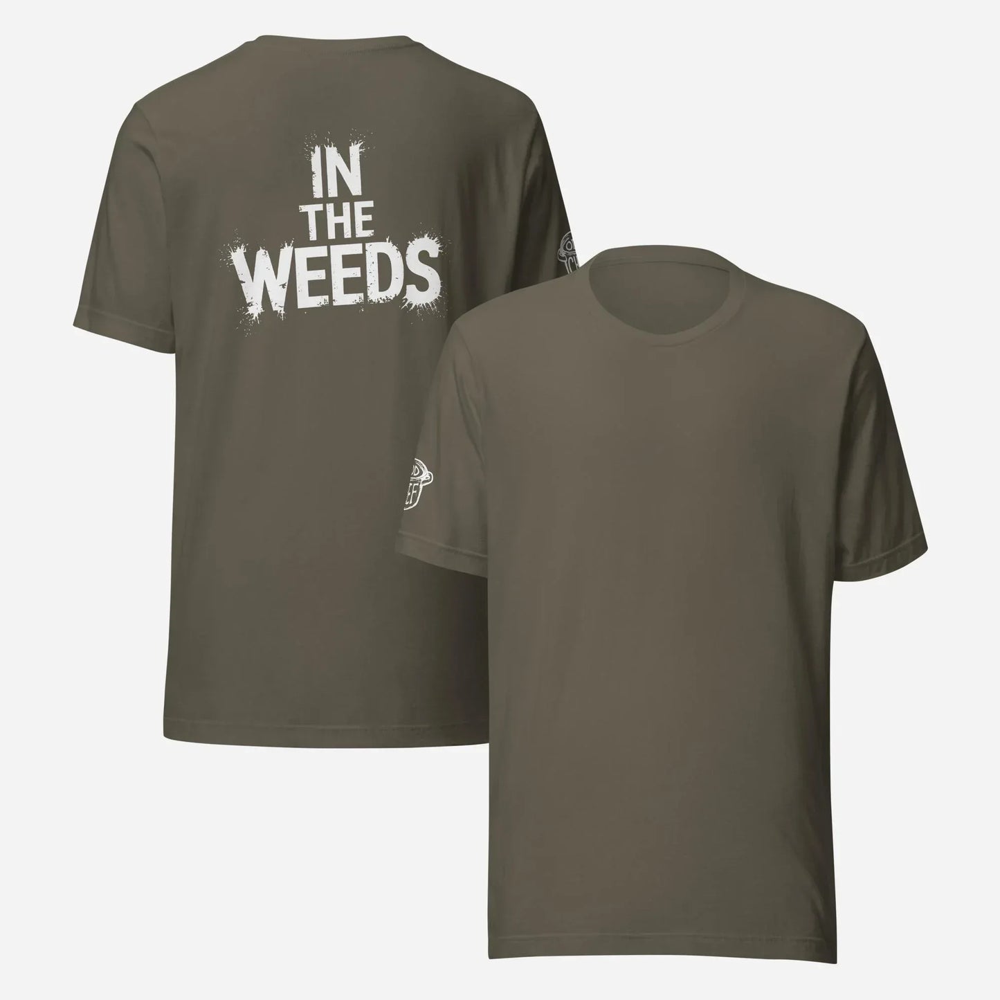 BACK PRINT In The Weeds Unisex Tee - Odd Chef