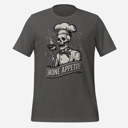 Bone Appetit Skeleton Chef Unisex t-shirt