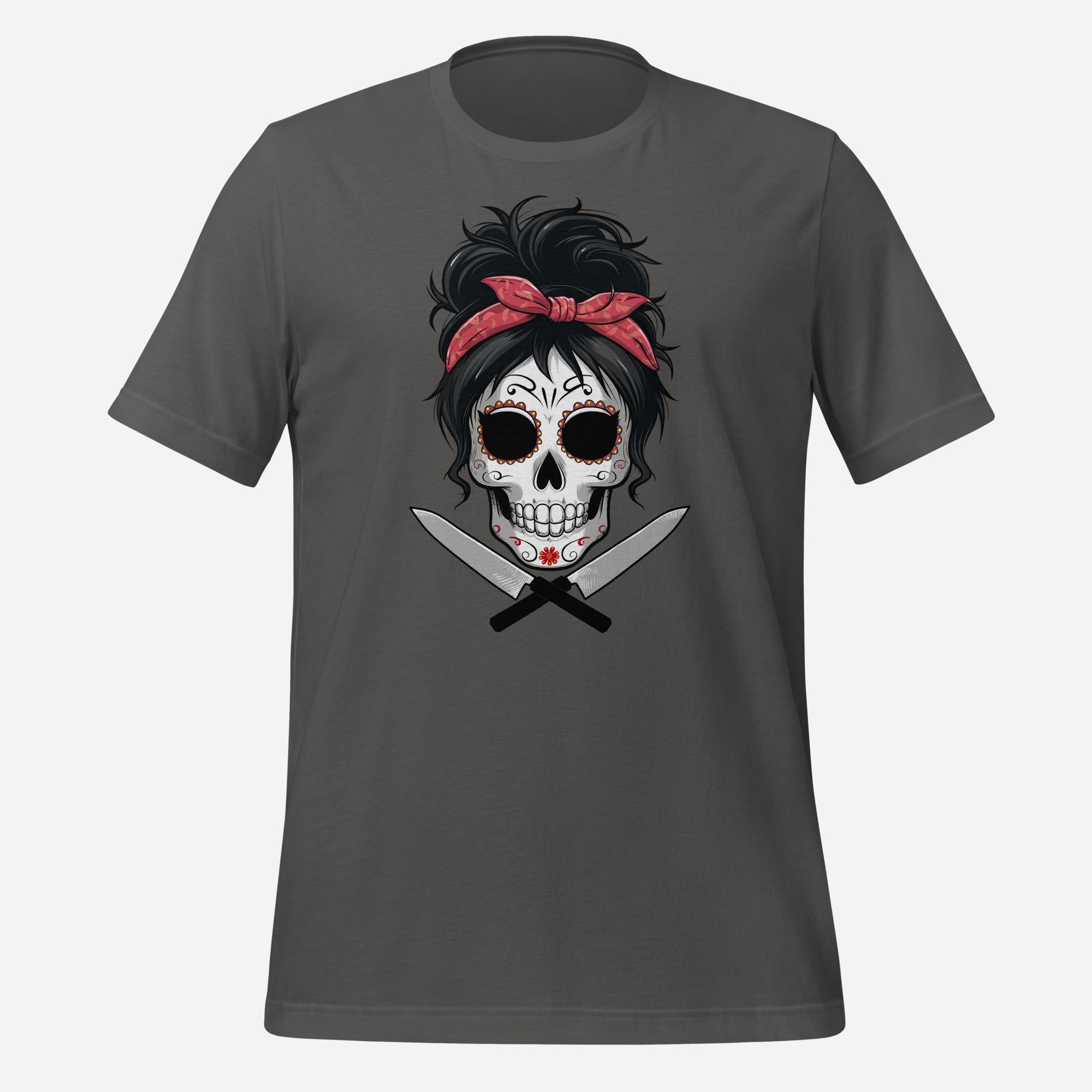 Chef skull t shirt hotsell