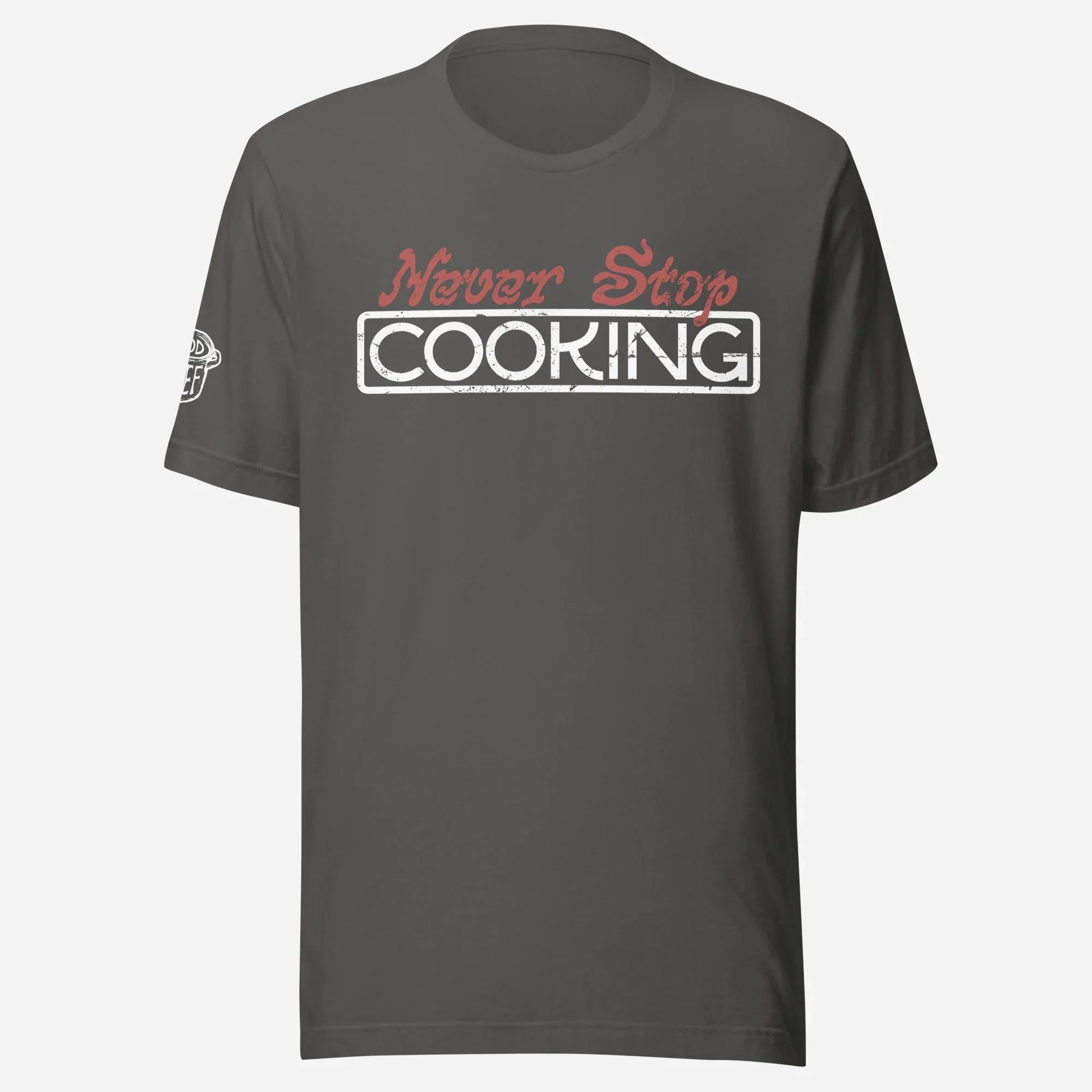 Never Stop Cooking Unisex Tee - Odd Chef