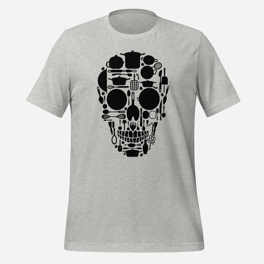 Skull Chef Kitchen Unisex t-shirt