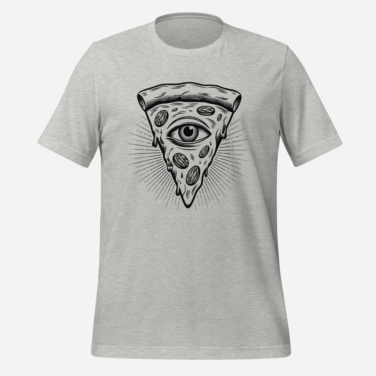 All-Seeing Pizza Unisex Tee