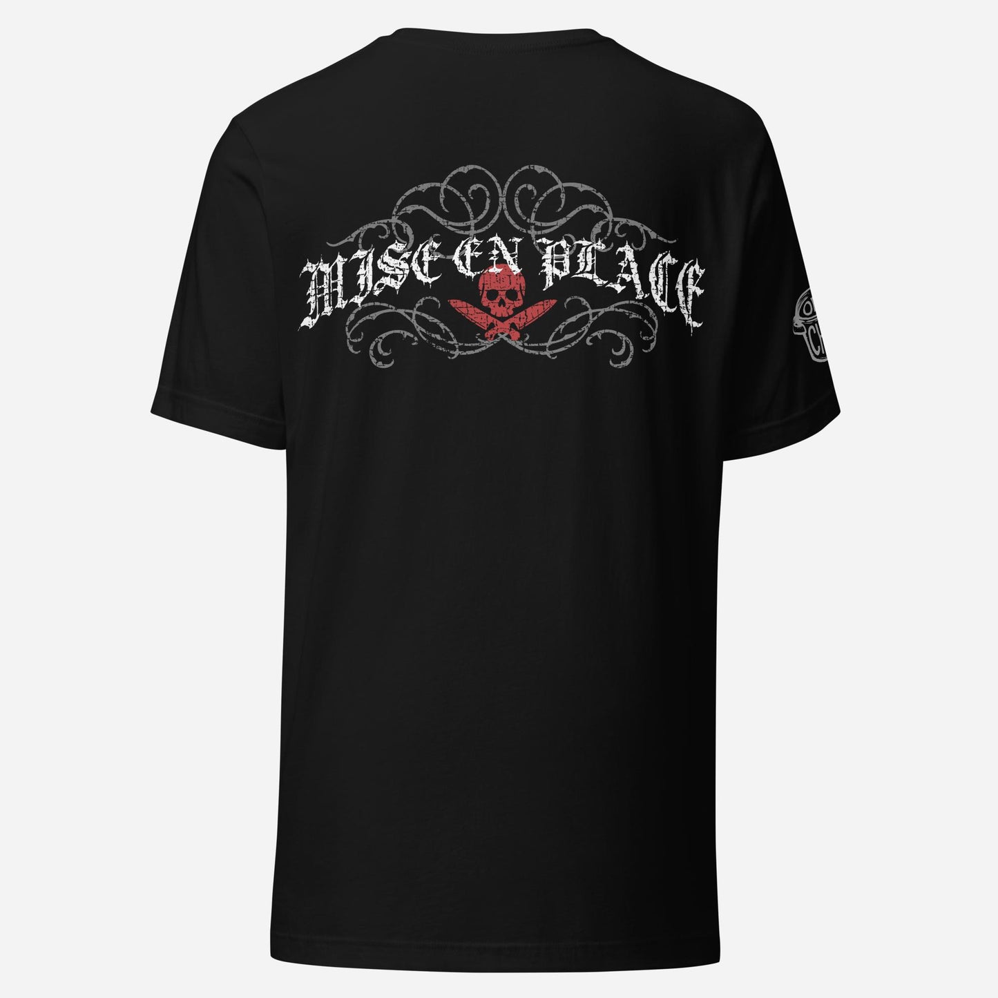 BACK PRINT Mise en Place Gothic Unisex Tee