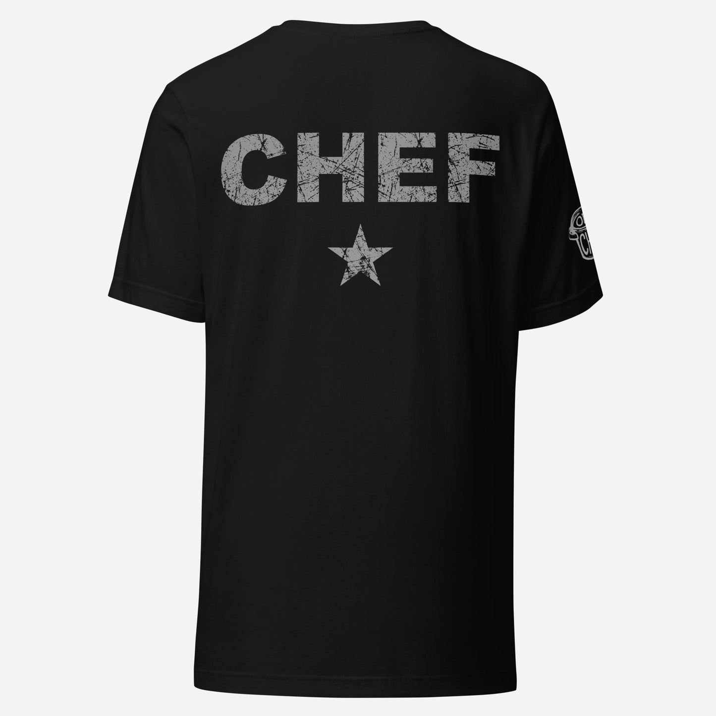BACK PRINT Chef Star Unisex Tee