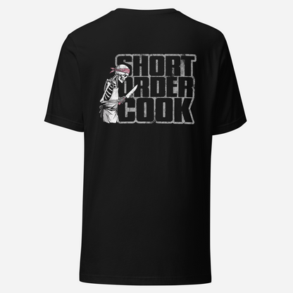 BACK PRINT Short-Order-Cook Official Unisex Tee