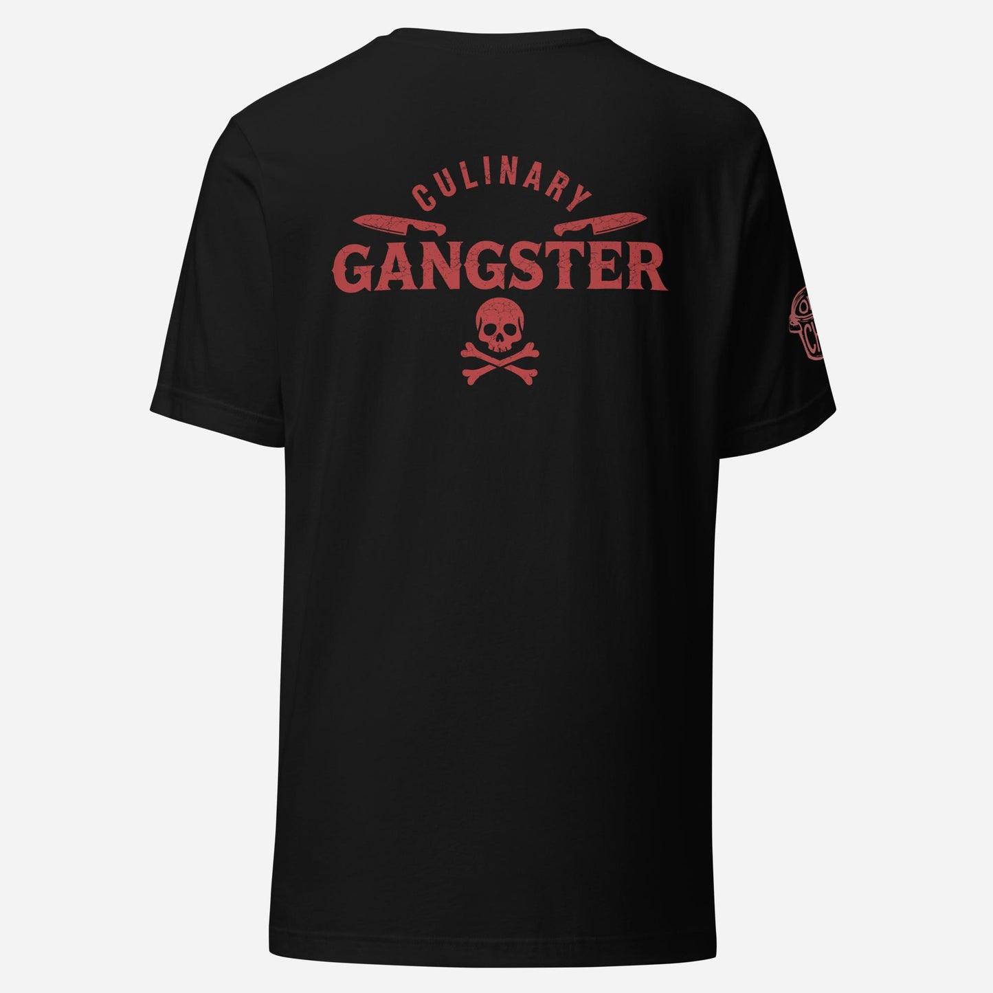 BACK PRINT Culinary Gangster Chef Unisex Tee