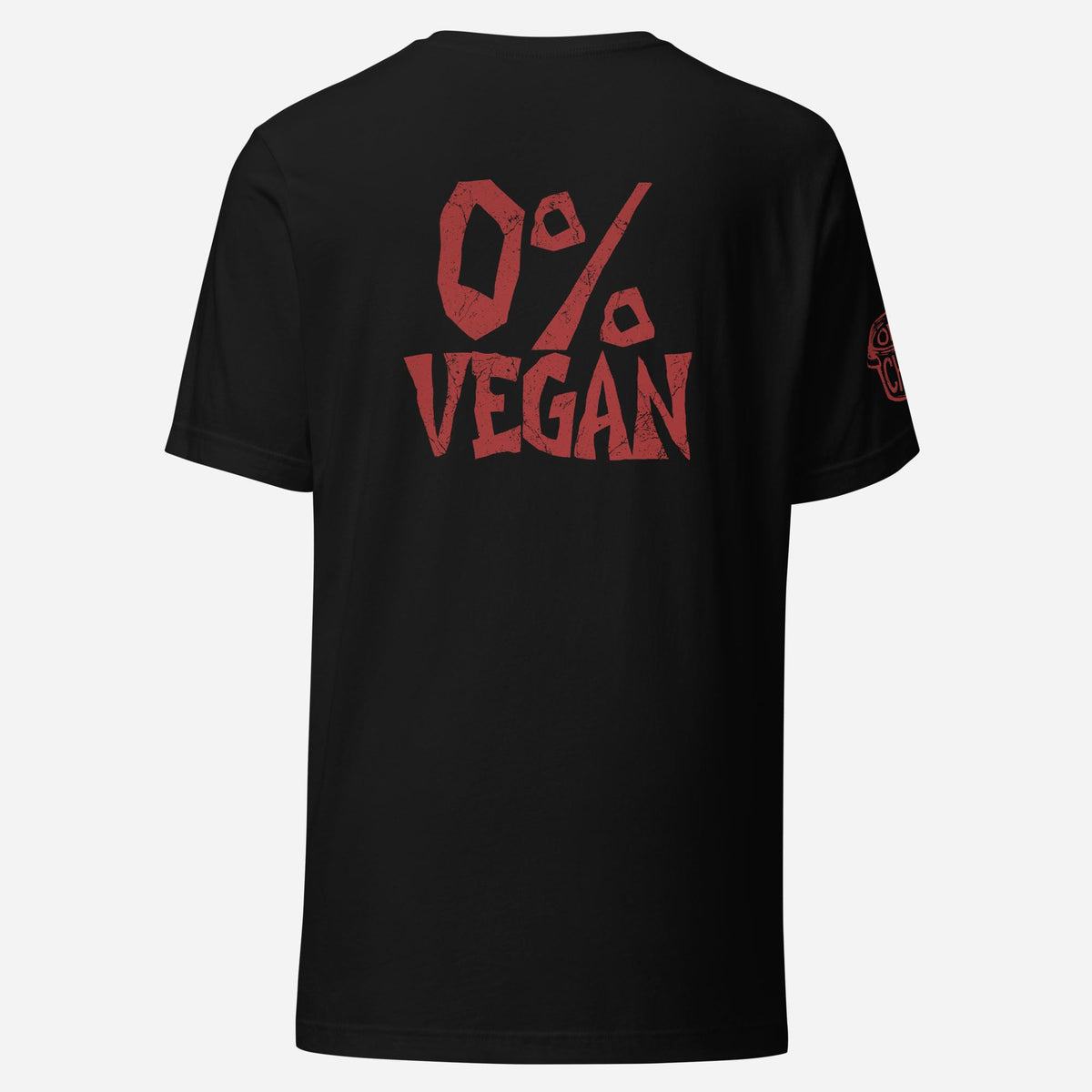 BACK PRINT 0% Vegan Unisex Tee