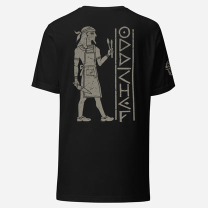 BACK PRINT Ancient Kitchen Gods Unisex Tee