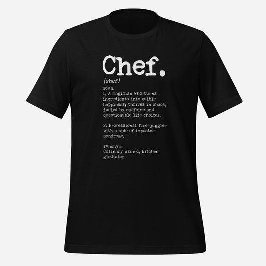 Chef Definition Unisex t-shirt