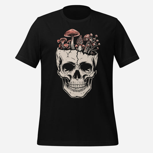 Mushroom Skull Unisex Tee 