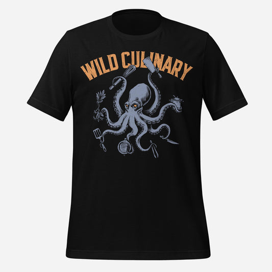 Wild Culinary Octo-Chef Unisex Tee