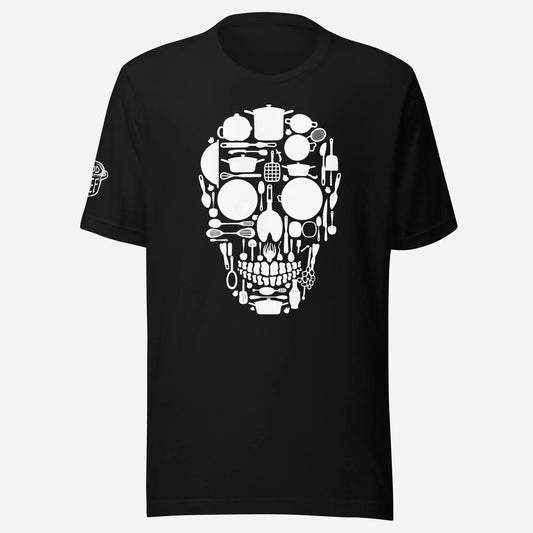 Skull Chef Kitchen Unisex Tee - Odd Chef