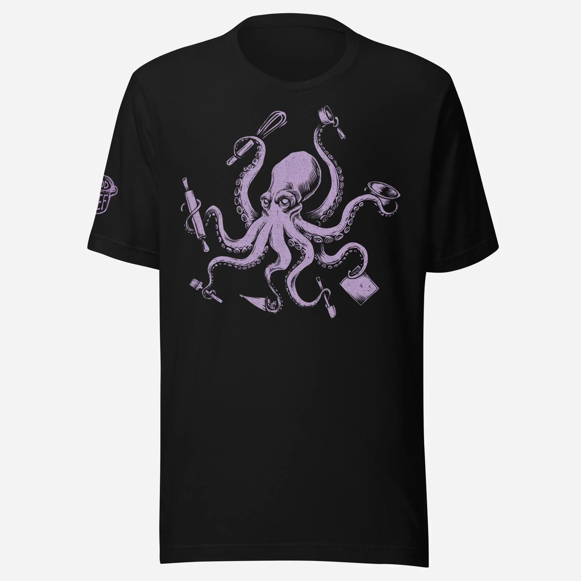 Baker Octopus Unisex Tee - Odd Chef