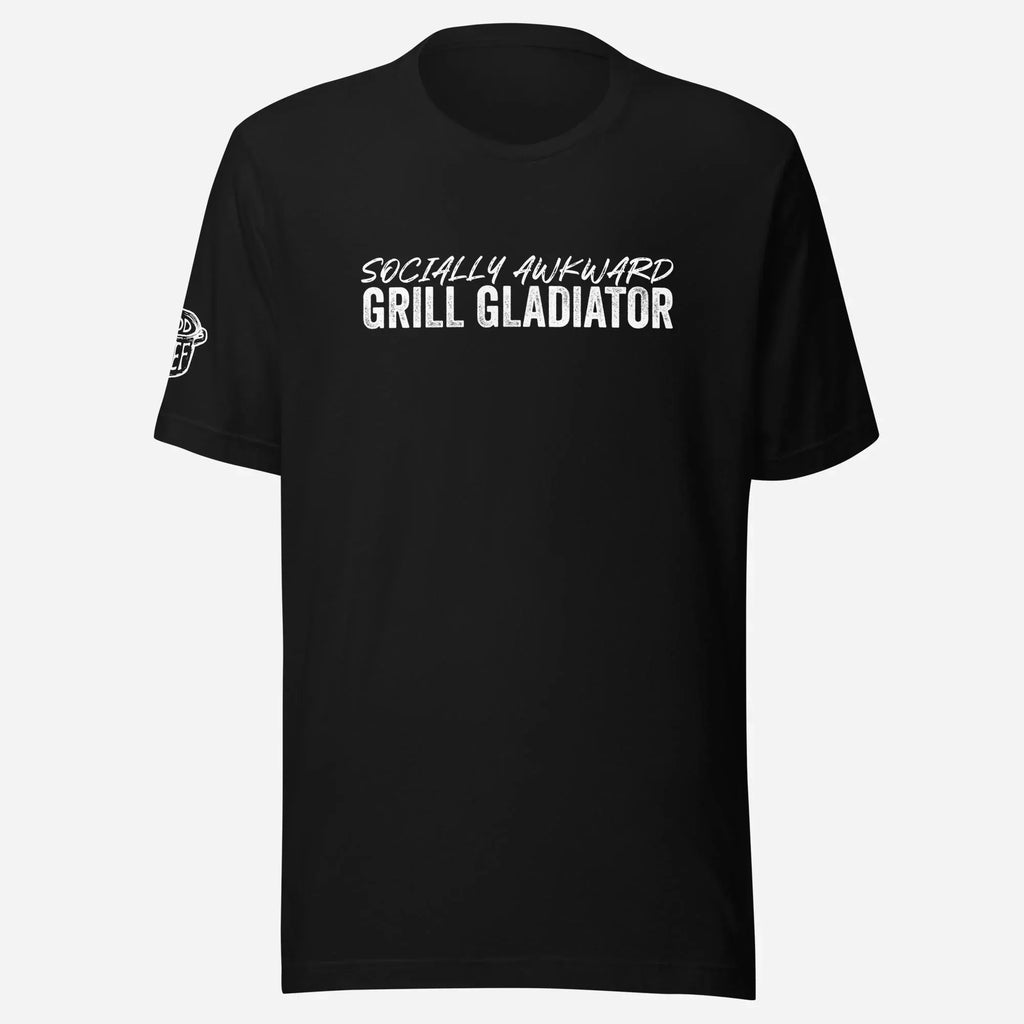 Socially Awkward Grill Gladiator Unisex Tee - Odd Chef