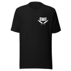 BACK PRINT Culinary Badass Job Title Unisex Tee