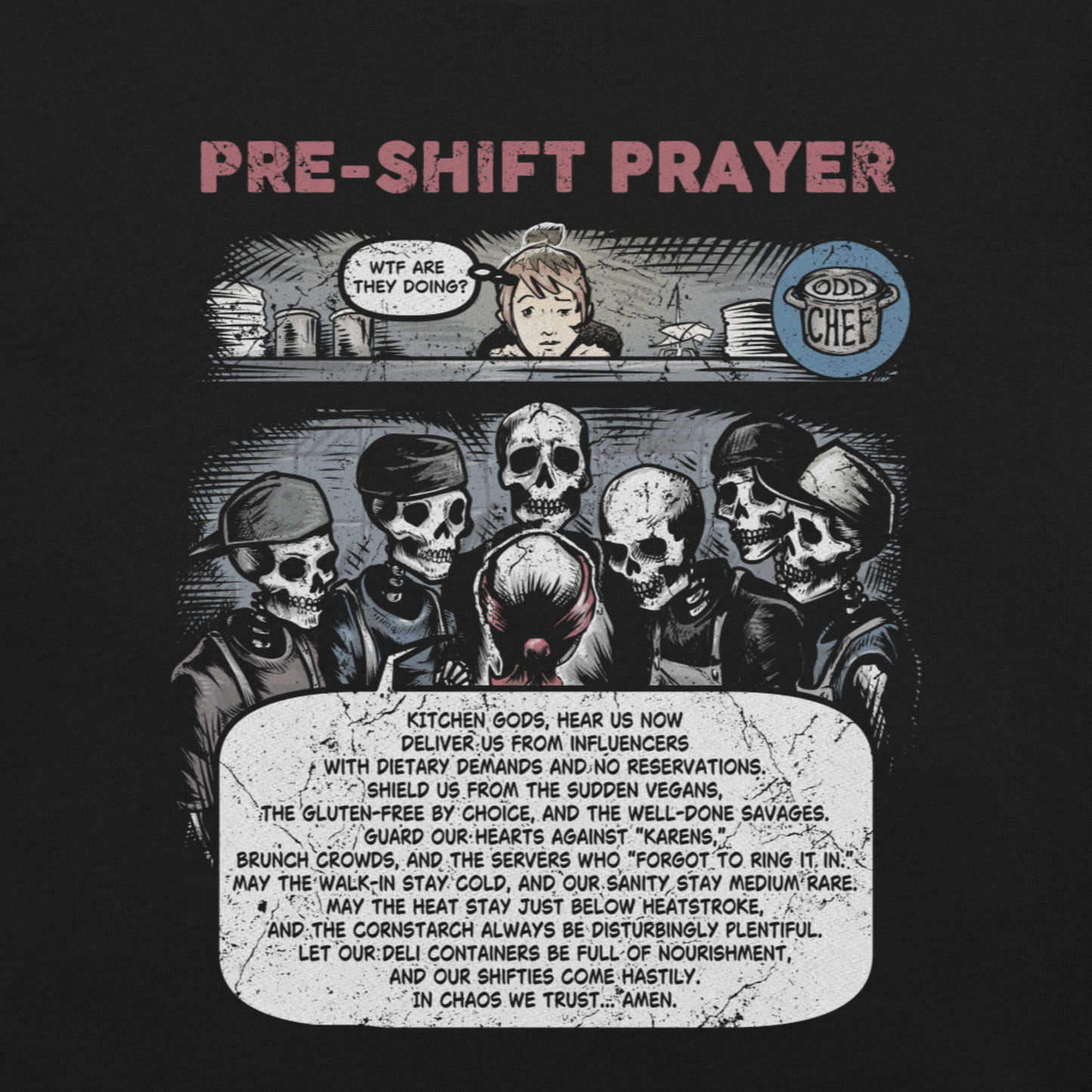 Pre-Shift Prayer Unisex Tee