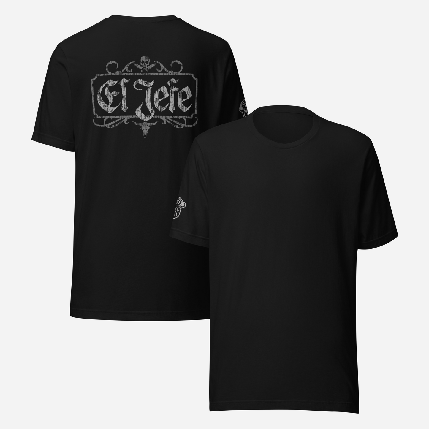 BACK PRINT El Jefe Chef Unisex Tee