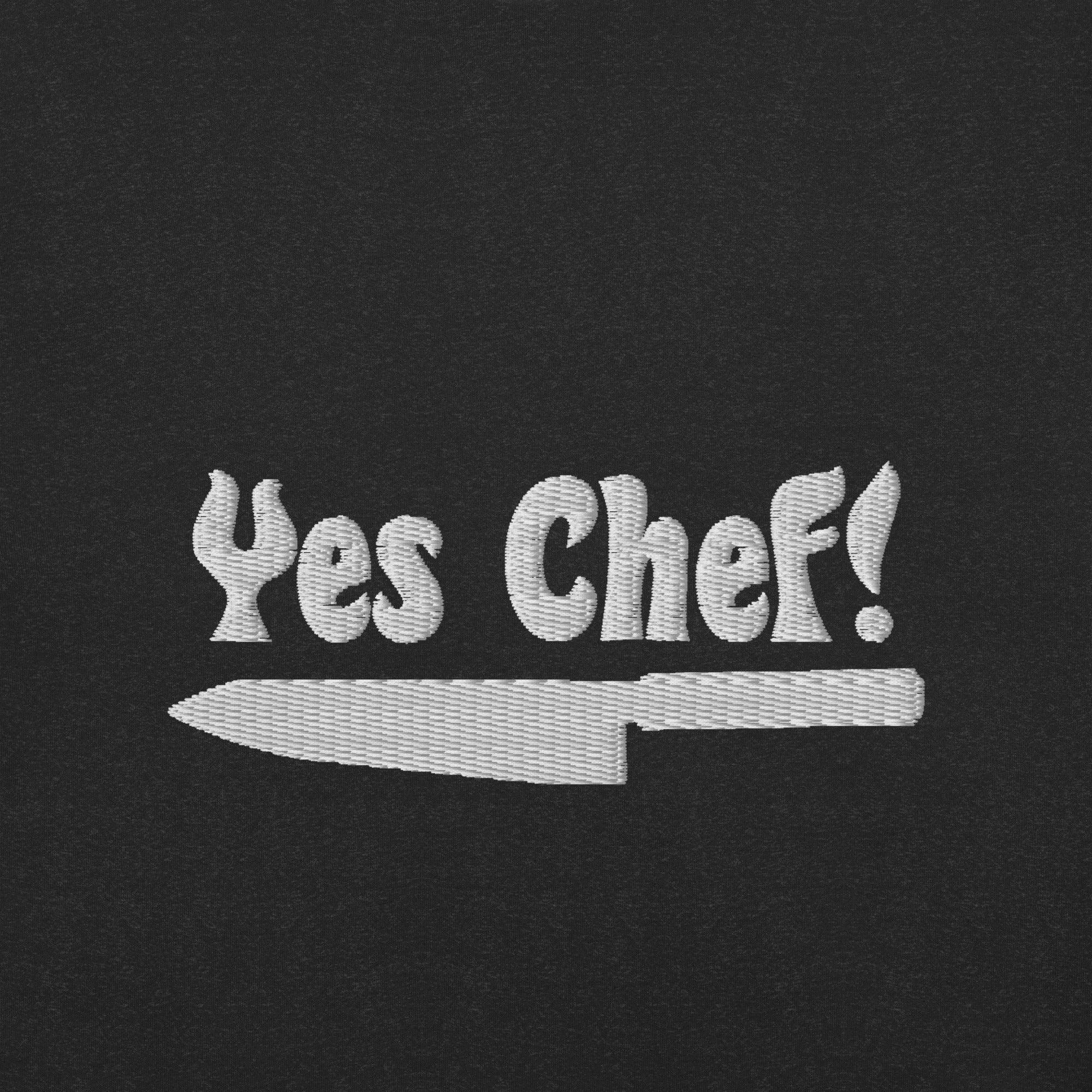 Yes Chef Embroidered Tee - Odd Chef