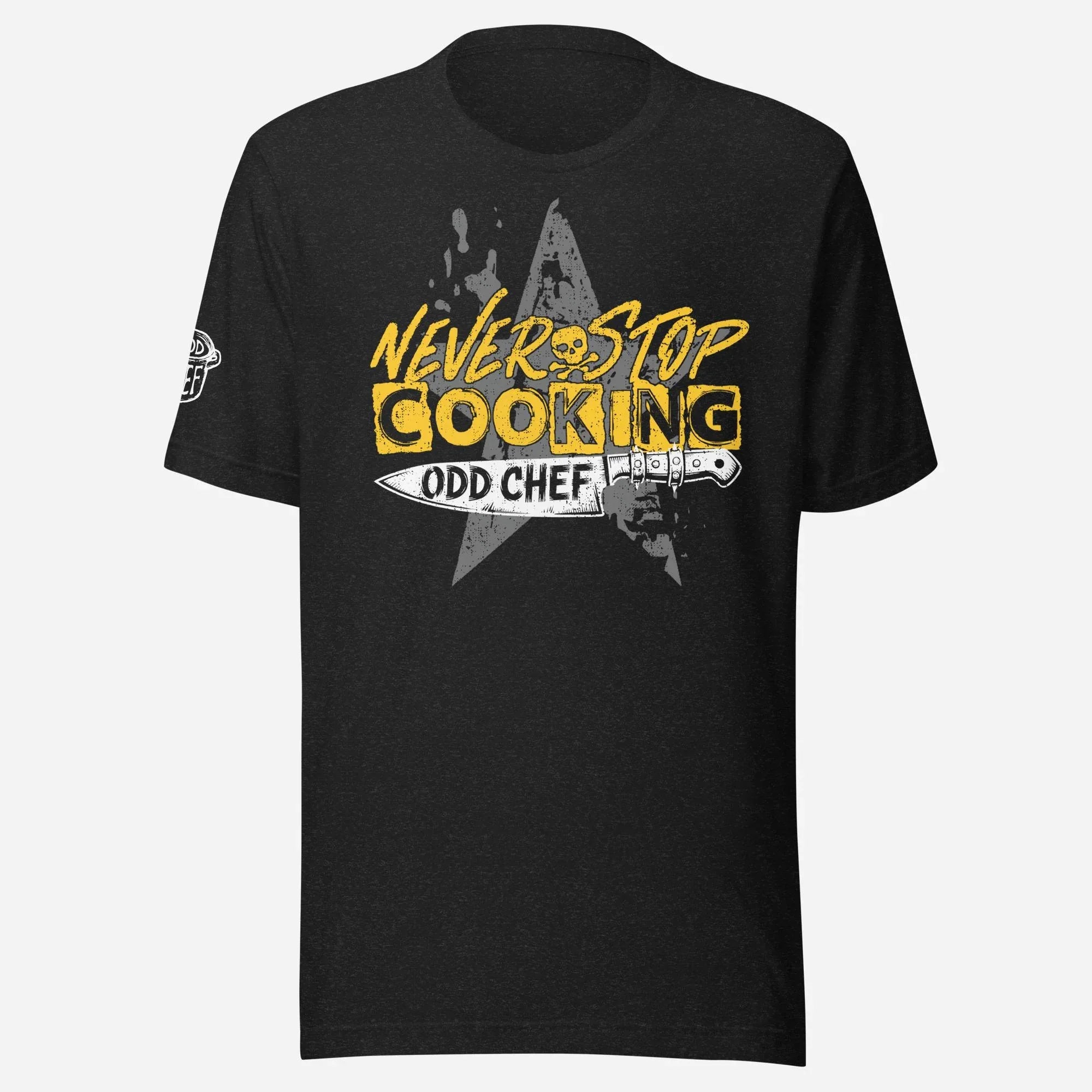 Never Stop Cooking Unisex Tee - Odd Chef