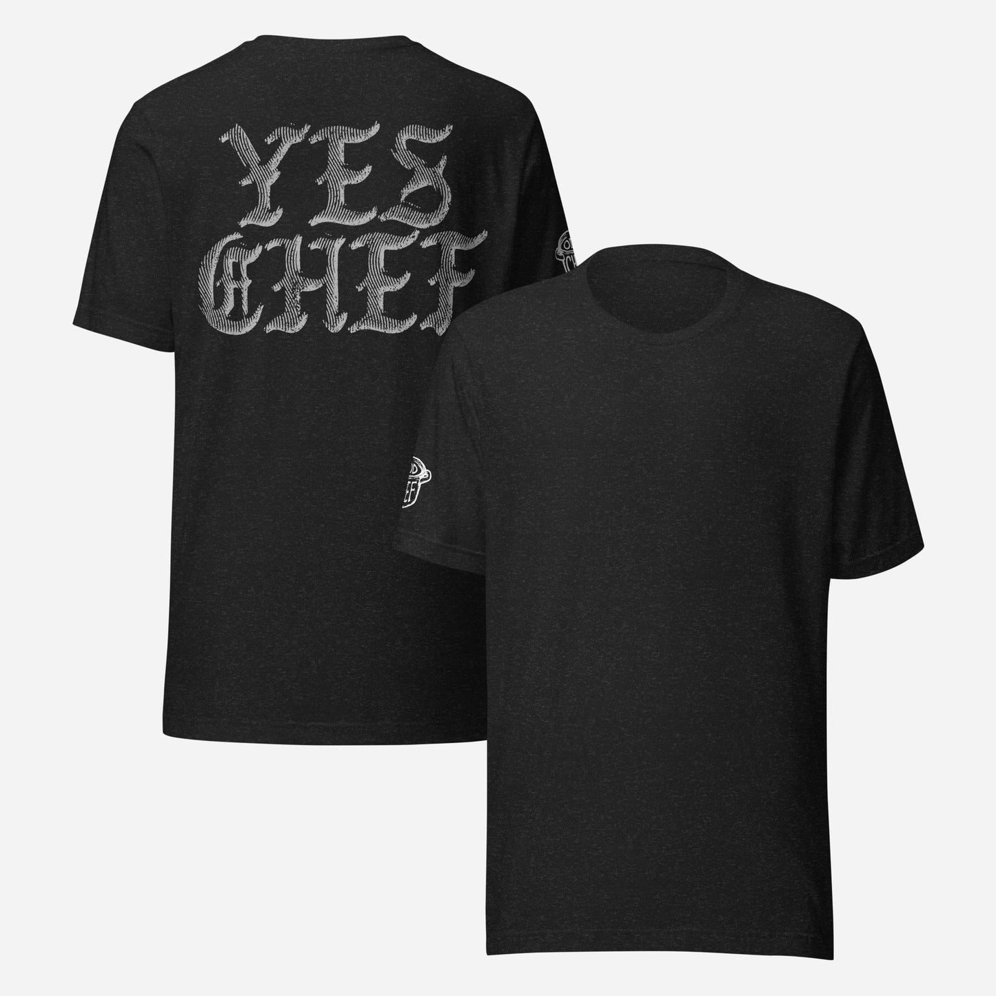 BACK PRINT Yes Chef Half-tone Unisex Tee