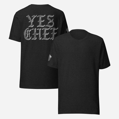 BACK PRINT Yes Chef Half-tone Unisex Tee