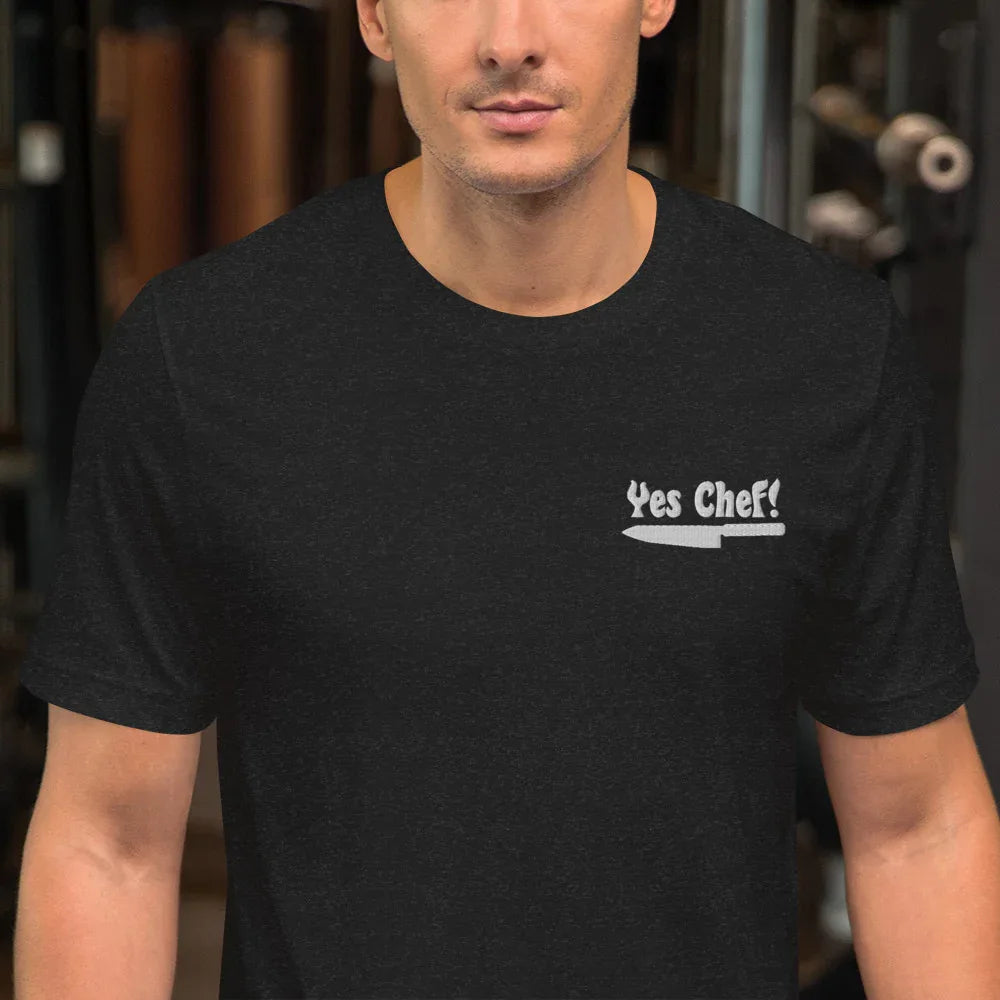 Yes Chef Embroidered Tee - Odd Chef