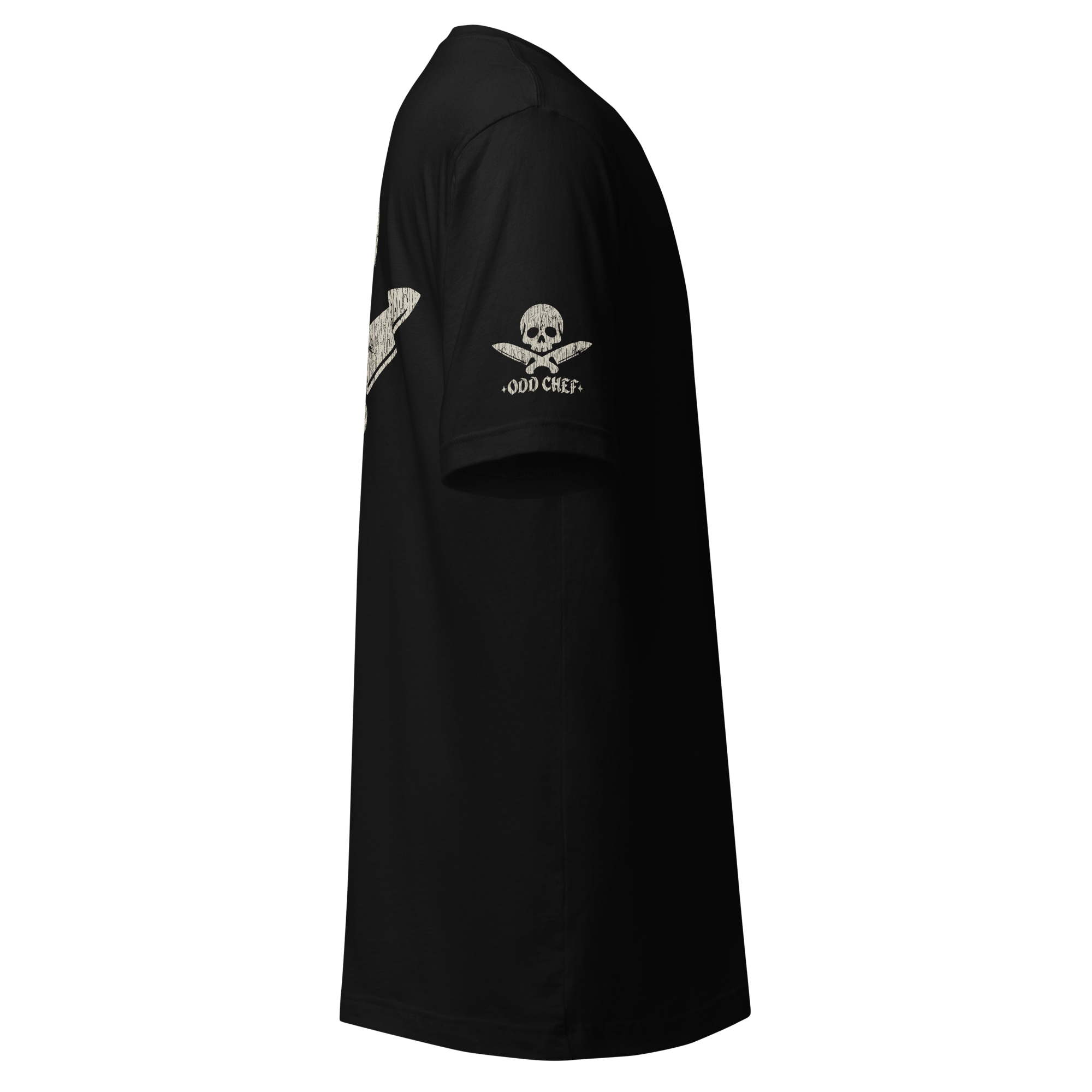 BACK PRINT Tan Skull Chef Unisex Tee