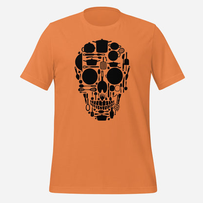 Skull Chef Kitchen Unisex t-shirt