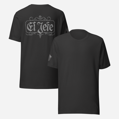 BACK PRINT El Jefe Chef Unisex Tee