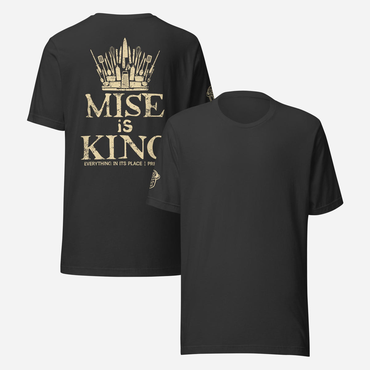 BACK PRINT Mise is King Unisex Tee
