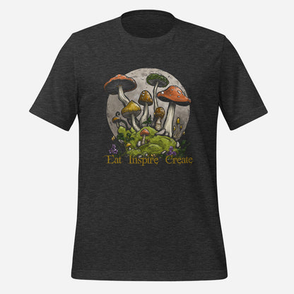 Mushroom Eat Inspire Create Tee