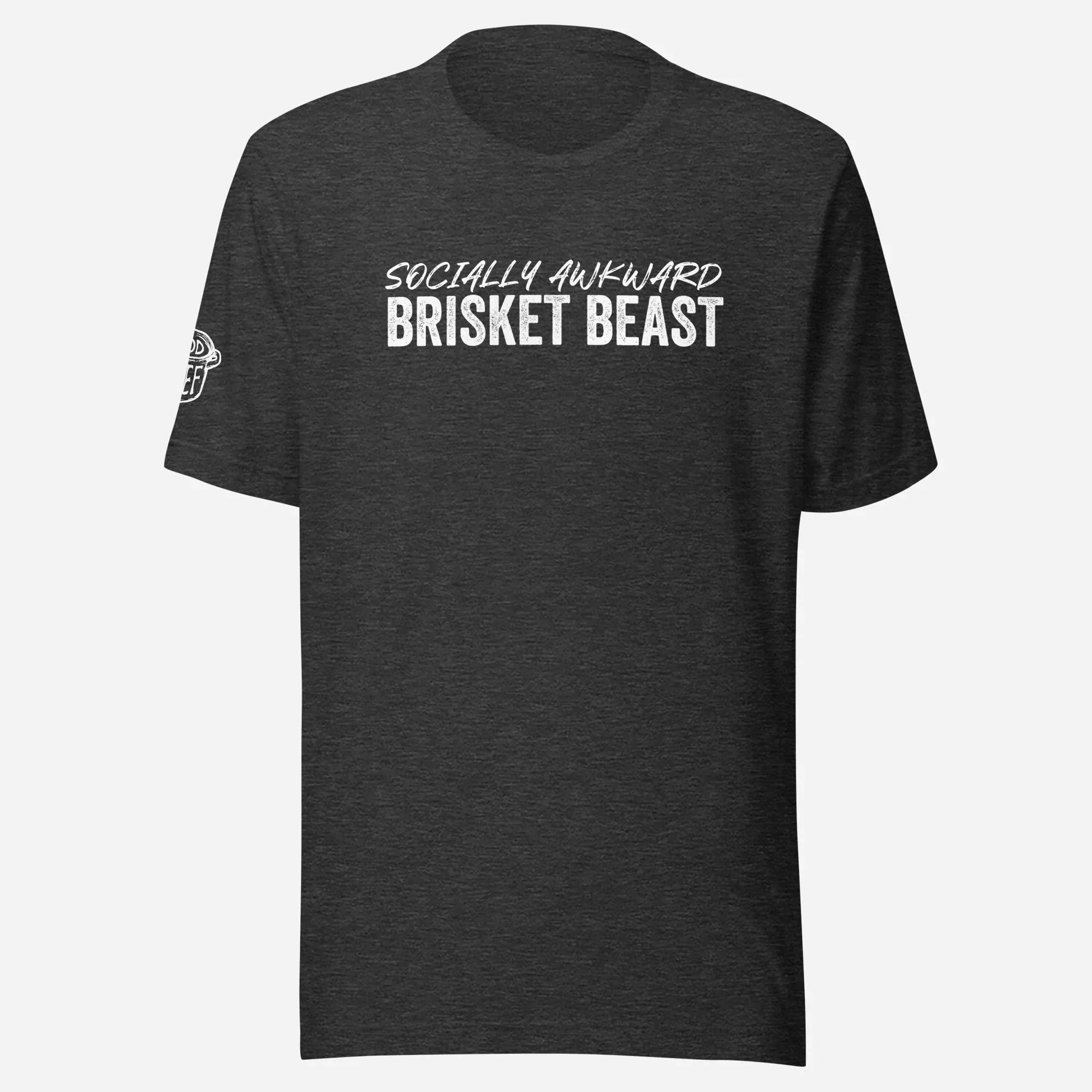 Socially Awkward Brisket Beast Unisex Tee - Odd Chef
