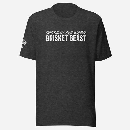 Socially Awkward Brisket Beast Unisex Tee - Odd Chef