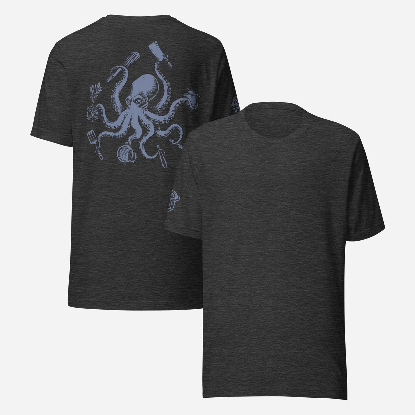 BACK PRINT Chef Octopus Unisex Tee