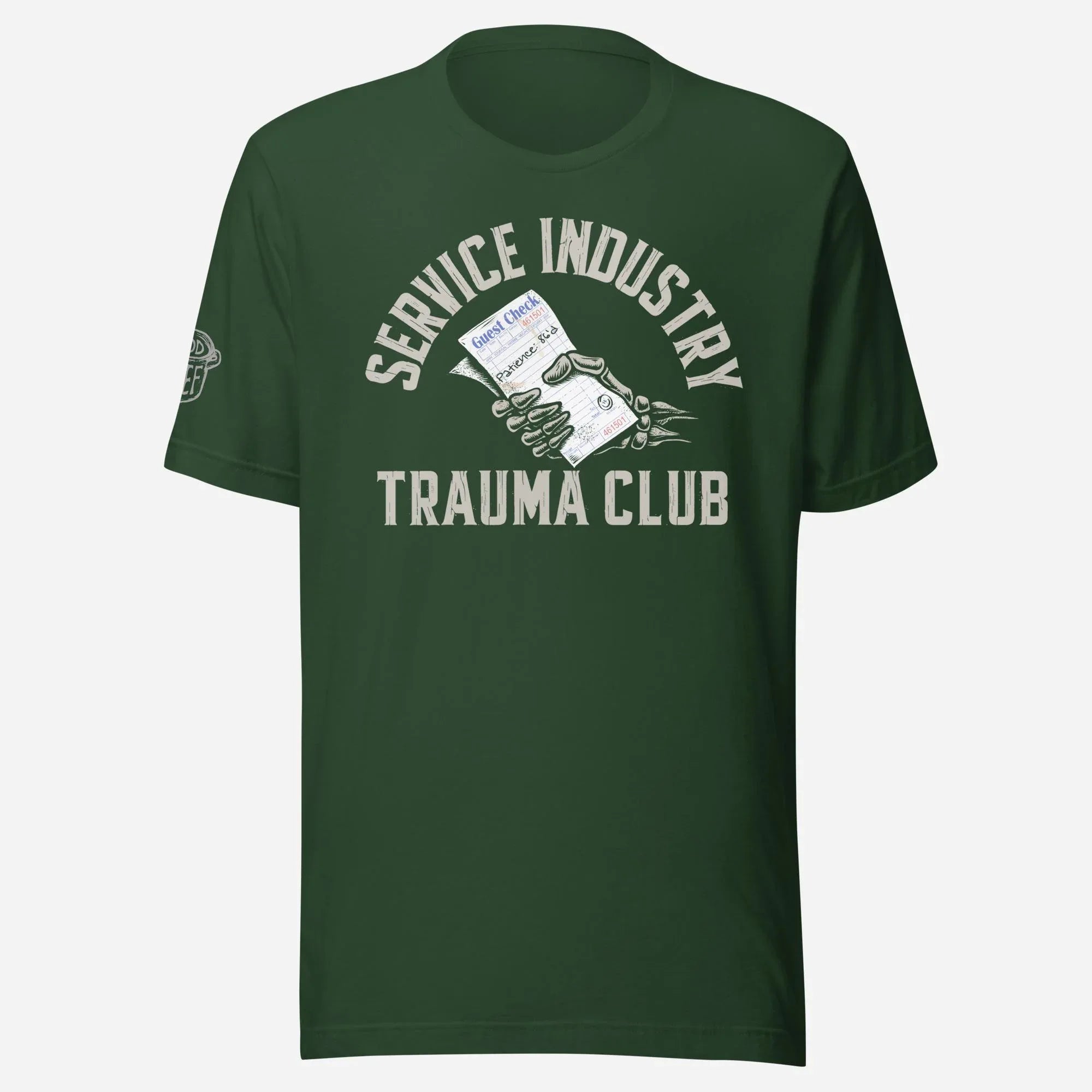 Service Industry Trauma Club Unisex Tee - Odd Chef