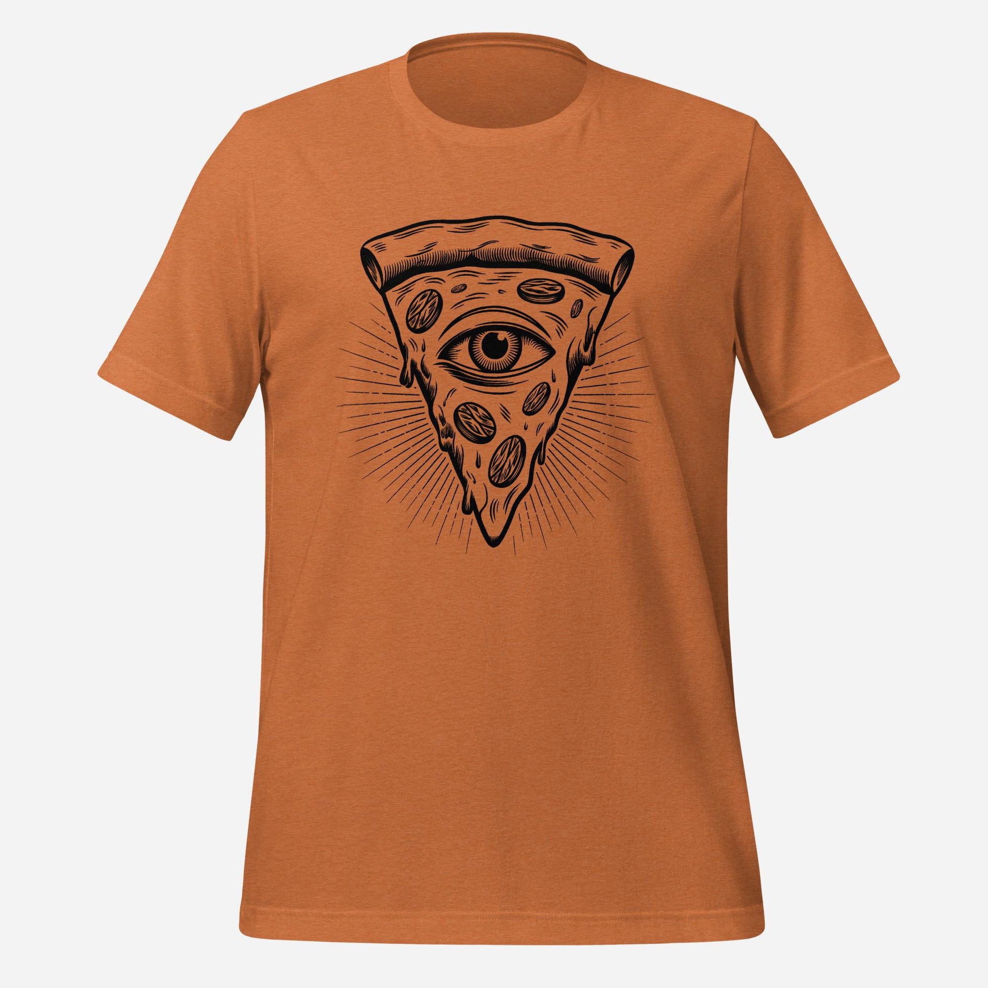 All-Seeing Pizza Unisex Tee