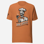 Bone Appetit Skeleton Chef Unisex Tee - Odd Chef