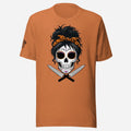 Sugar Skull Chick Halloween Unisex Tee - Odd Chef
