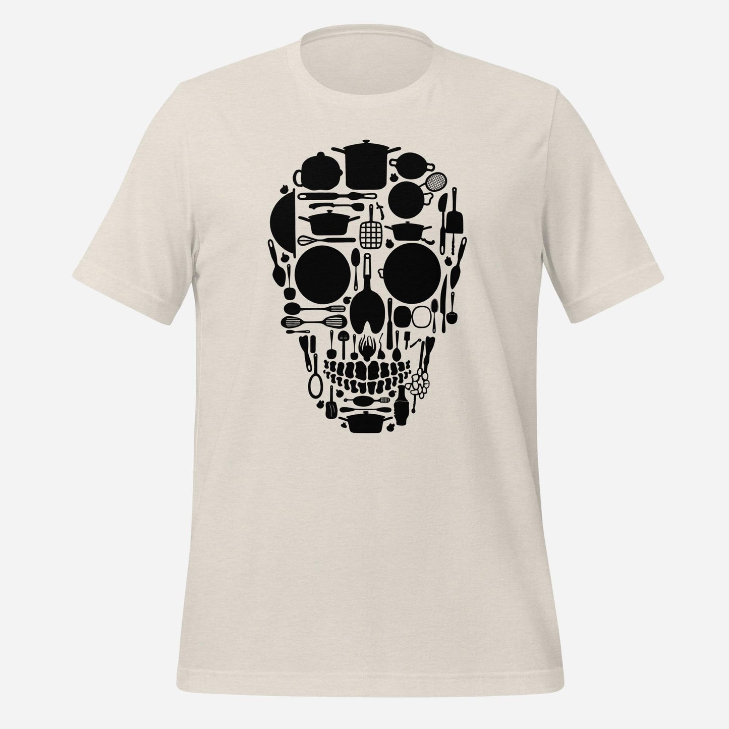 Skull Chef Kitchen Unisex t-shirt