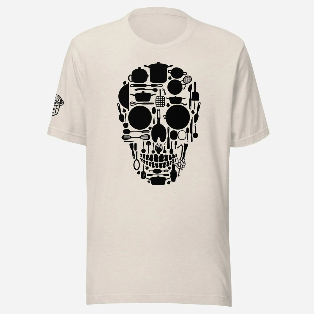 Skull Chef Kitchen Unisex Tee - Odd Chef