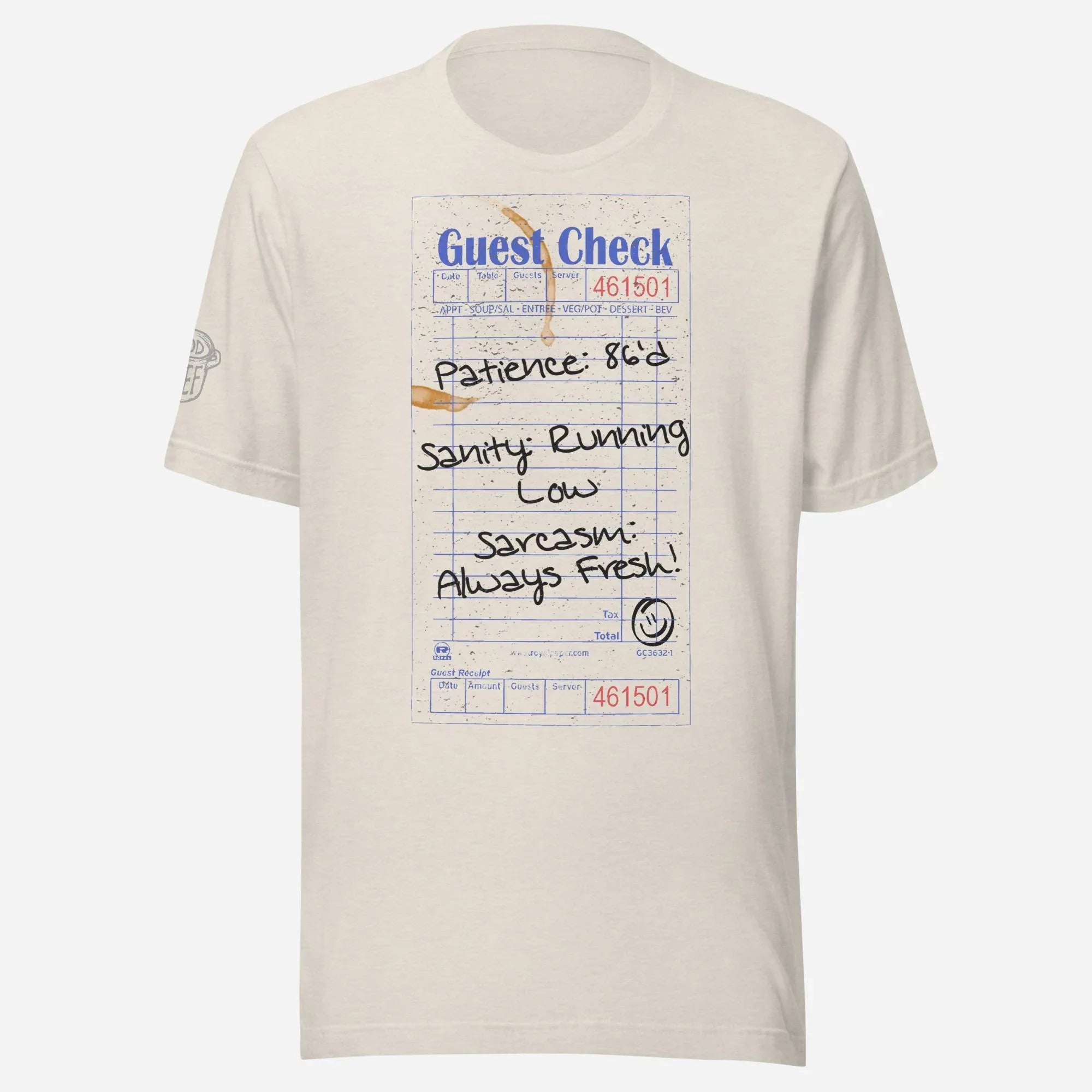 Guest Check Unisex Tee - Odd Chef
